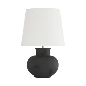 Troy Charcoal Terracotta Lamp