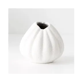 Vase Hana 12.5 x 13.5cm - White