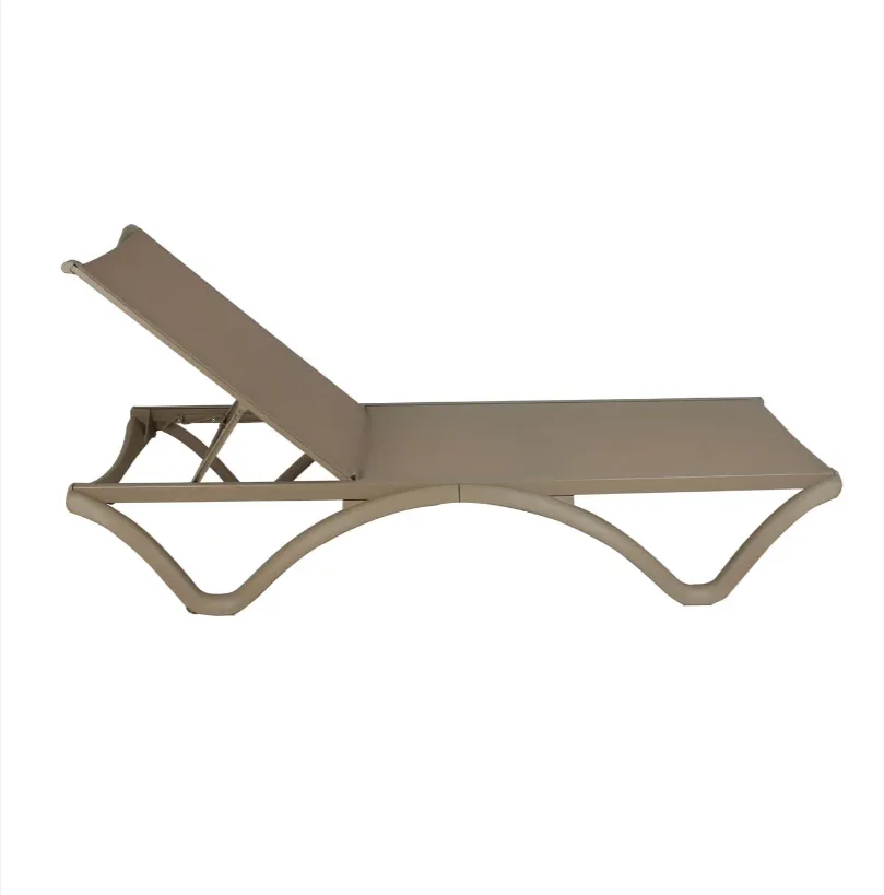 Venice Sun Lounger Gold Champagne