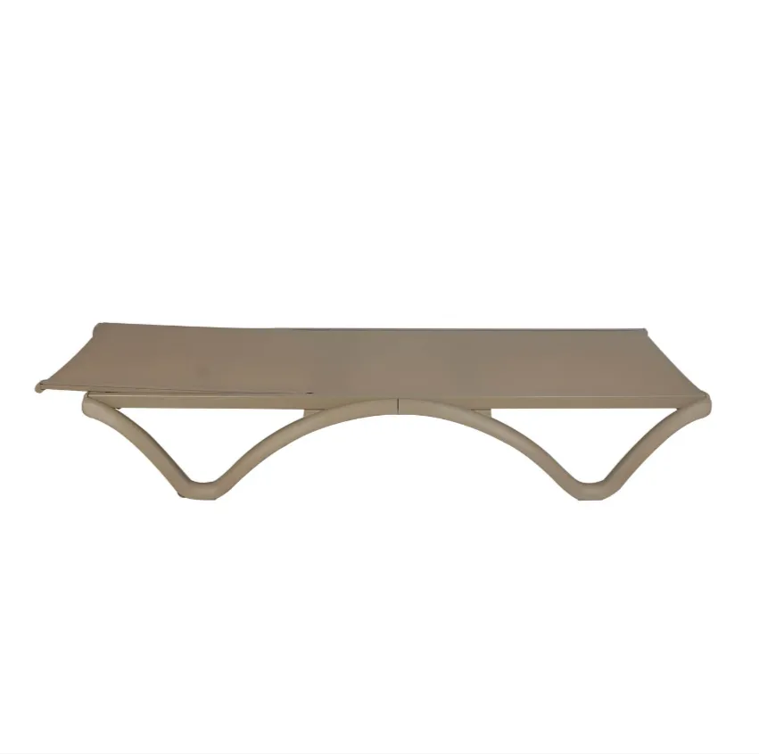 Venice Sun Lounger Gold Champagne