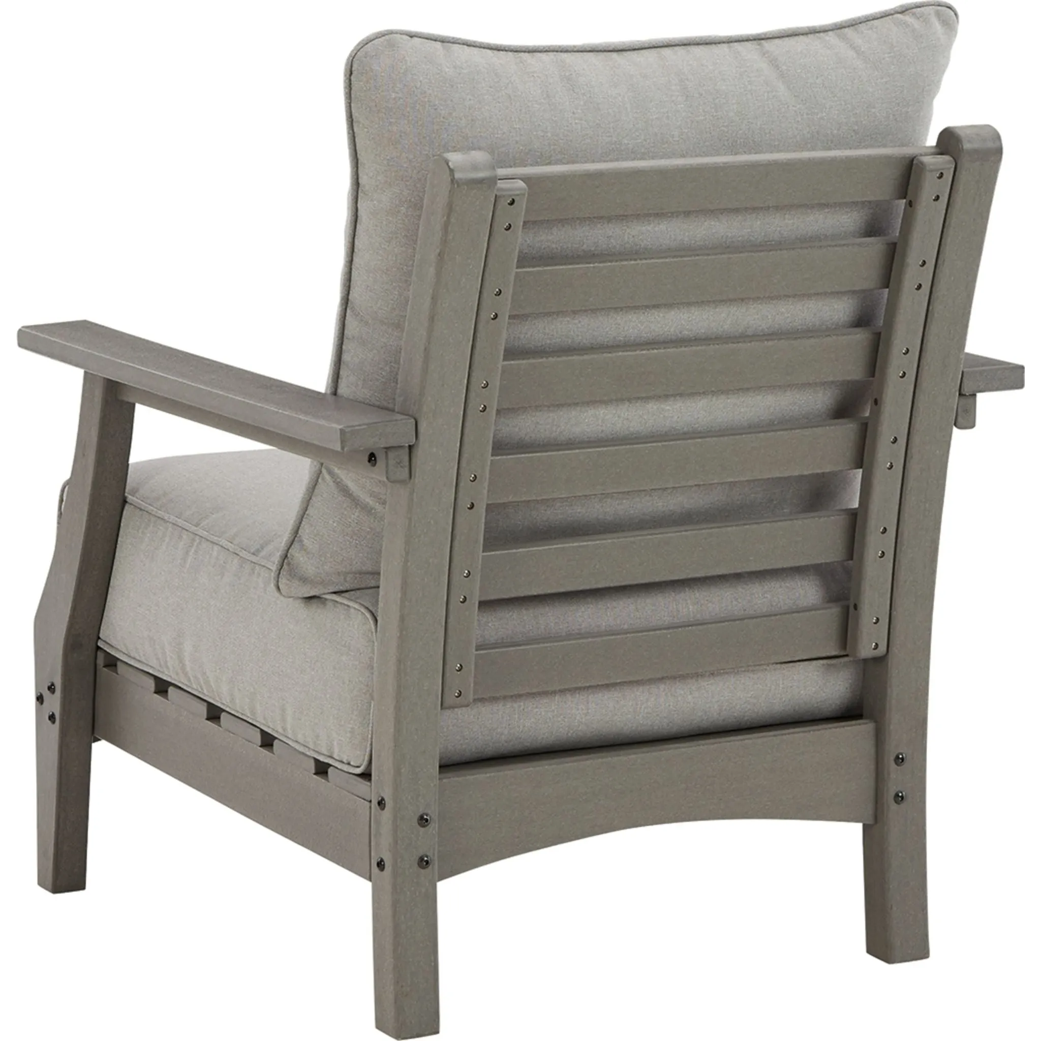 Visola Outdoor Lounge Chair with Cushion (set of 2) - Gray