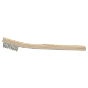 Weldmark WM601319 Stainless Steel Wire Curved Handle Scratch 3X19 Brush (Pkg of 12)