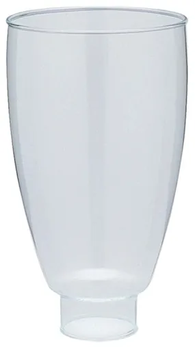 Westinghouse 8516200 Light Shade, 3-3/4 in Dia, Hurricane, Glass, Clear :EA: QUANTITY: 6