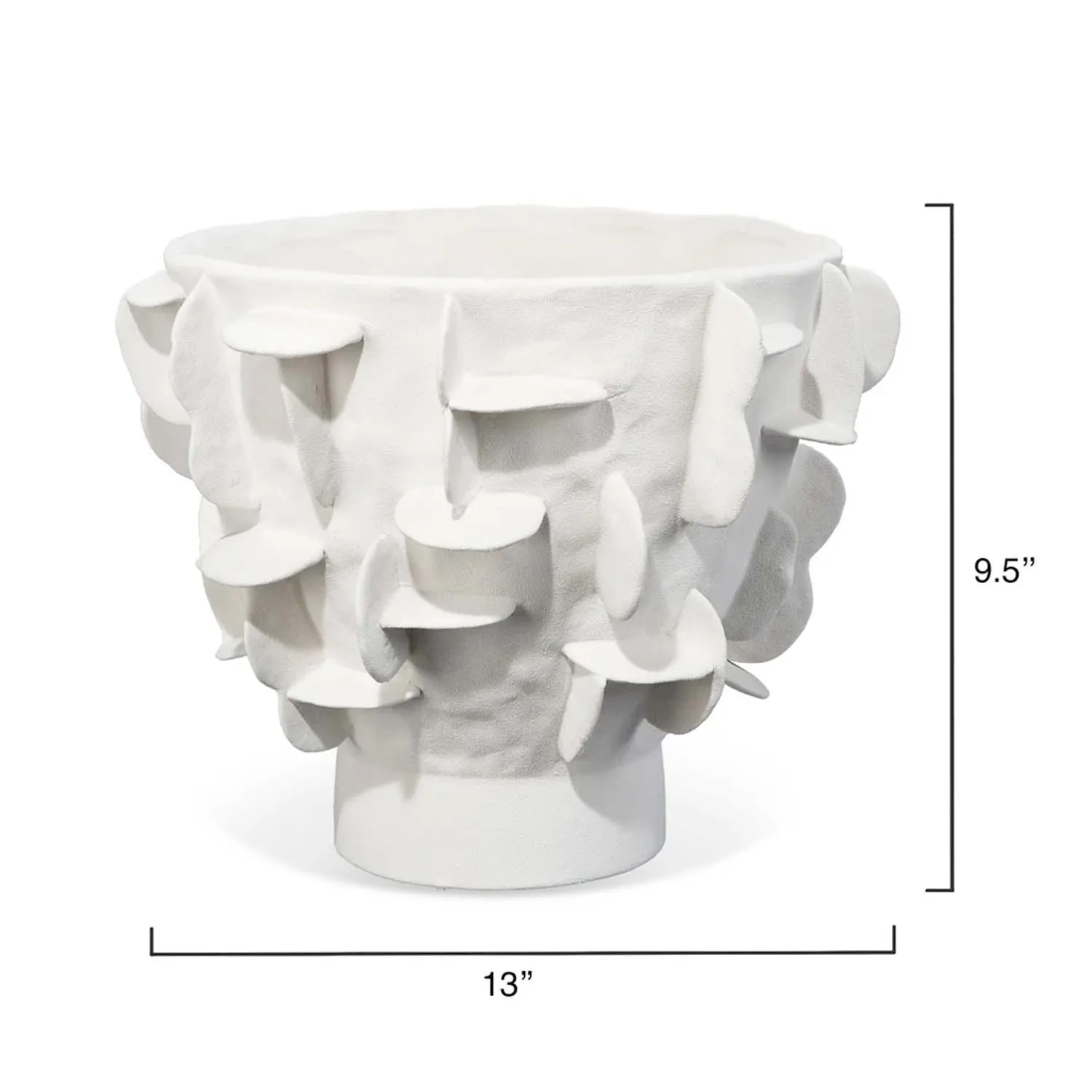 White Helios Vase