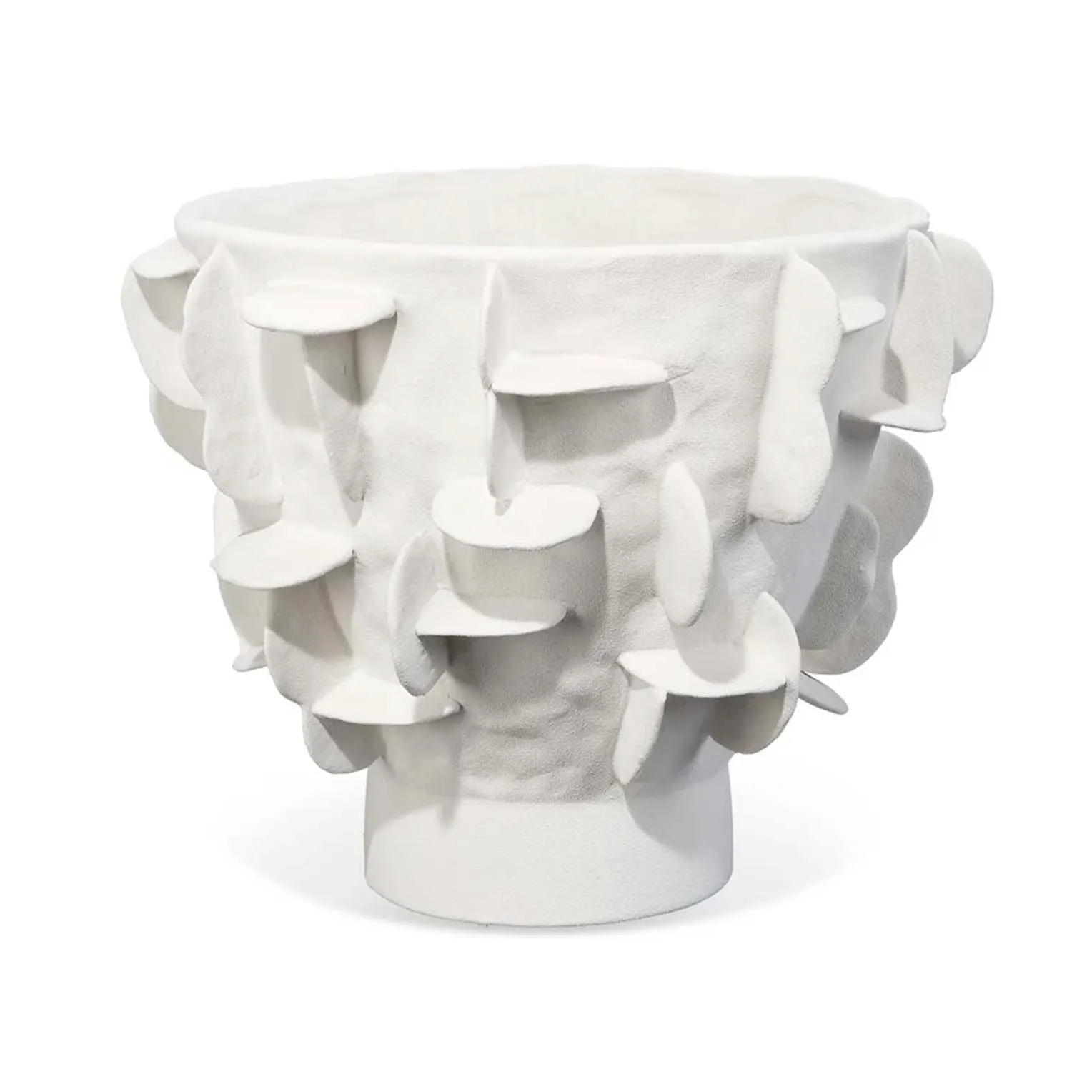 White Helios Vase